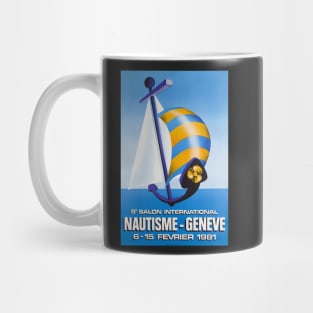 5e Salon International Nautisme, Genève, Poster Mug